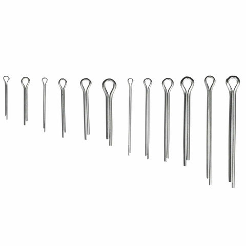 Stainless Steel Cotter Pin Kit 66 Piece Set For Marine Fasteners Heavy Duty Corrosion Resistant Pins in various sizes