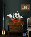 Wooden USS Constitution Model Ship 1/95 Scale Frigate Replica For Home Decor Handcrafted Basswood Hull With Hand Stitched Sails