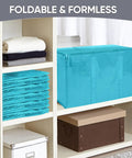 Extra Large Moving Bags With Zippers And Handles Heavy Duty Waterproof Storage Bags for Closet Organization on shelf
