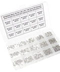 Metric M1 To M2 Stainless Steel Phillips Pan Head Self Tapping Screws 750 Piece Assortment Kit in 304 stainless case
