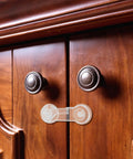 Kid Proof Cabinet And Drawer Locks 10 Pack ABS Latches For Fridge Closet And Pantry Doors With Easy Adhesive Installation