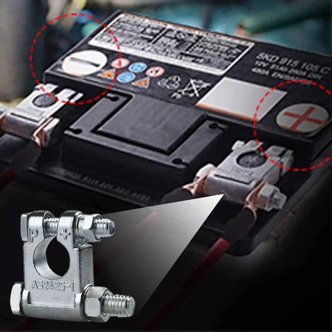 Heavy Duty Battery Terminals Set With Anti Corrosion Military Grade Quick Release Connectors For Marine Boats Cars RVs