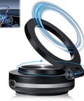 Close-up of Vacuum Magnetic Car Phone Mount With 360 Degree Rotating Holder Strong Magnetic Grip for smooth surfaces.