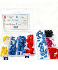 Billion Sky 360 Silicone Rubber Plugs Cover Kit With 9 Sizes From Quarter Inch To Full Inch For Powder Coating Electroplating And Port Protection Plus Heavy Duty Case Keeps Your Workshop Clean And Organized So You Never Hunt. 360-piece silicone plugs in case