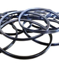 Industrial Grade NBR Rubber Rotary Shaft Water Seal For VL Series Machinery, circular gaskets stacked, oil and dust resistant.