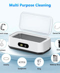 Keep Your Gear Looking Crisp With This 650Ml Ultrasonic Jewelry Cleaner Harnessing A Solid 50khz Pulse To Strip Dust From Glasses Rings And Tools Fast While Saving You Major Cash On Shop Cleans And Keeping Your Stash Snazzy Daily showing various items for cleaning.