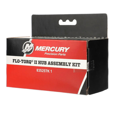 Flo-Torq II Propeller Hub Kit With Thrust Washer Drive Sleeve Splined Adapter Tab Washer And Prop Nut For Mercury Force Mariner And MerCruiser