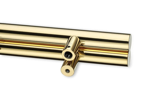 Heavy Duty Back To Back Push Pull Door Handle Set Built Tough 900mm 36 Inches Stainless Steel SUS304 PVD Finish close-up