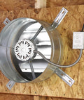 Gable Mount Attic Ventilator With 14 Inch Blade And 2.6 Amp Motor, Thermostat Controlled Exhaust Fan For Up To 1850 Sq Ft