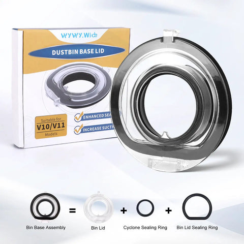 Dust Cup Lid For Dyson V10 V11 V15 SV12 SV14 SV15 SV22 Vacuum Cleaners Easy Swap Dust Bin Replacement Sealed Lid package