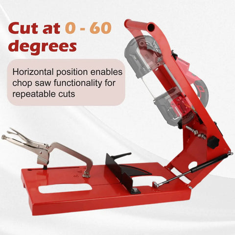 Portable Band Saw Stand Turns Your Saw Into A Miter And Vertical Band Saw, No Fuss, Compatible With 6232 6238 And 2729 Models