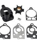 Upper Water Pump Repair Kit For Older Mercury And Mariner 40 To 70 HP 2 Cycle Outboards 7 Piece Set with gaskets and impeller
