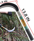 Heavy Duty Weeding Sickle With Manganese Steel Blade And Hardwood Handle Serrated Grass Hook Cutter for vine removal
