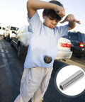 Child playing with yoyo next to 10 Piece Full Thread Hex Socket Screws Set Self Tapping Cup Point Grub Screws Replacement Kit