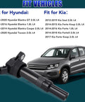 Ignition Coil Pack And Spark Plug Set For 2012 2013 2014 2015 2016 Hyundai Elantra Tucson Kia Soul Forte 2.0L And 1.8L L4
