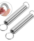 Heavy Duty Micro Tiller Extension Spring Kit With 2 Pcs Compressed Springs Robust Design Fits Multiple Brands Easy Upgrade For Farming And Gardening Tasks Made To Last, two steel springs