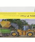 Box of One Fifty Scale Die Cast 904 P Tier Wheel Loader Prestige Collection Toy with working loader boom and details