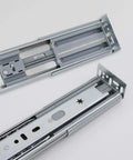 Rear Mounting Brackets For Drawer Slide 5 Pairs Set B4502 Cabinet Brackets And Drawer Track Guide For 1.77 In Width 45 Mm With Zinc Plated Finish