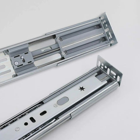 Top Shelf Rear Mounting Brackets For 1.77 Inch 45Mm Drawer Slides Zinc Plated Cold Rolled Steel Cabinet Face Frame Hardware Ten Pairs With All Needed Screws Fits Like A Dream