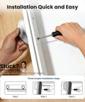 Installation of Twenty Pack 3 Inch Drawer Pulls In Brushed Nickel, Solid Zinc Alloy Cup Handles For Cabinets, Dressers, And Vanities