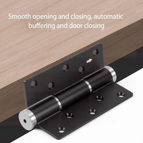 Slick Concealed Auto Door Hinges With Aluminum Alloy Build Easy Self Closing For Home Improvement Low Profile Durable