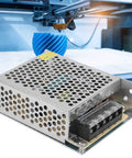 5V Power Supply For CCTV And LED Displays With Adjustable Voltage, Low Noise, Overload Protection, And Wide AC Input, Perfect For Industrial Automation Tasks, 5V 6A 30W, Model S 30 5, 100 To 240V in metal case
