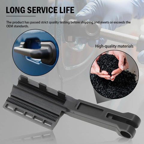 Volvo Truck Outer Door Handle Lower Rod Linkage Replacement For Smooth Lock Release Works Great Easy Install Door Handle Cable Built To Last Fits Heavy Duty Cab Doors Reliable Door Access Mechanism black plastic linkage