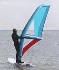 Person using Inflatable Kite Surf Wing Board With 5.2 Square Meters Wing Surface Includes Pump Ideal For Wing Shaped Surfing Windsurfing
