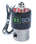 Stainless Steel 1/4 Inch Electric Solenoid Valve 24VDC Normally Closed With Viton Seals for industrial liquids flow control