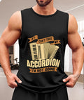 Shop Rat Men's Tank Top For Automotive Car Mechanics, 100 Percent Cotton Sleeveless Muscle Shirt, Lightweight Summer Undershirt And Gym Workout Tee With Breathable Fabric worn by man in gym.