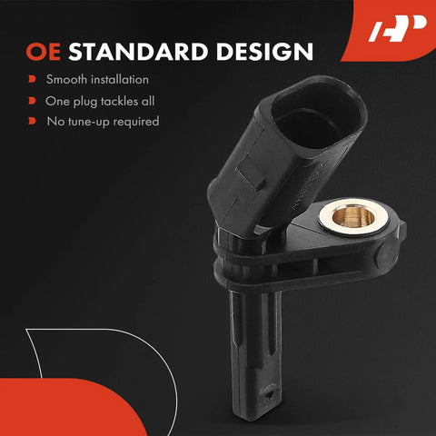 Top Shelf Abs Wheel Speed Sensors Front Left Right Pair Plug And Play Heavy Duty Drop In Fitment For Vw Jetta Beetle Passat with standard design