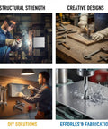2 Pcs Heavy Duty Hot Rolled Steel Plate 18 Gauge Low Carbon Metal Sheets for Welding Fabrication and Repairs 4.7 By 4.7 By 0.16 Inch