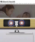 Heavy Duty Barn Door Hardware Kit For Two Doors, Double Track Bypass Sliding System, close-up of 4 wheel rollers