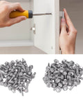 Self Drilling Screws Hex Head Stainless Steel 100 Pcs Set 4.2x13mm And 4.8x13mm Heavy Duty Fasteners for Metal and Wood