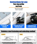 Instructions for Heavy Duty 48 Inch Stainless Steel Zip Ties, 500 Lb Break Strength, Extra Long Self Locking Cable Ties.
