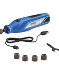 Low Key Quiet Pet Nail Grinder For Dogs And Cats Easy Peasy Paw Trimmer, cordless grinder with sanding bands, USB charging.
