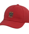 Cool Machinist Tools Vise Gauge Square Men Gifts Adjustable Printed Red Baseball Hat Fit CNC Workers And Hobbyists Classic Five Panel Cap with gear design.