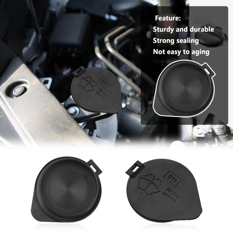 Must Have Windshield Washer Fluid Cap Replacement For Toyota Highlander And Lexus, OEM 85316-48060, durable ABS cap in engine bay