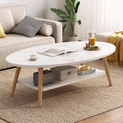 Living room with oval table featuring angled solid wood furniture legs beech wood table feet replacement sleek design
