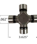 5-213X U-Joint Kit For 1330 Series OSR Beefy Universal Joint Replacement With 1.062In Bearing Cap Diameter And 3.625In Cap-To-Cap Span