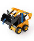John Deere 1:16 Scale Farm Construction Set With Skid Steer And Chevy Silverado Lights, Sounds And Barricades toy skid steer