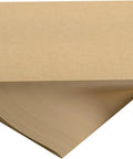 Stack of 8.5 X 11 Inch Chipboard Sheets, 100 Sheets of 22-Point Kraft Board for Crafts and DIY Projects, angled view.
