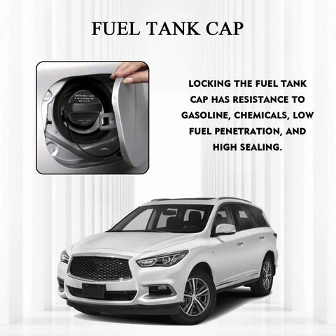 Gas Cap Replacement For Nissan Frontier Versa Murano Altima Infiniti Black Fuel Tank Filler Cap OEM 17251 3JA0A 17251 9BD0E Compatible Direct Fit