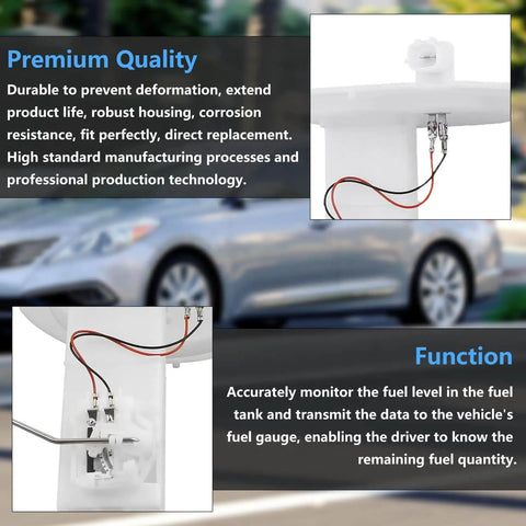 Infiniti Fuel Tank Sending Unit Level Sensor Compatible With G37 G25 M35 M45 Q60 Q40 Base 2015 Models showing wiring details