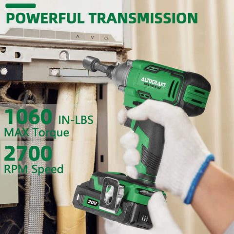 DIYer using Compact 20V Max Cordless Impact Driver Kit With 1060 In-Lbs Torque, 2700 RPM for home improvement