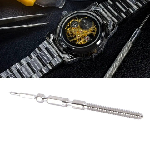 Winding Movement Stem For 3235 Watch Movement Replacement Parts with a watch mechanism and metal tool