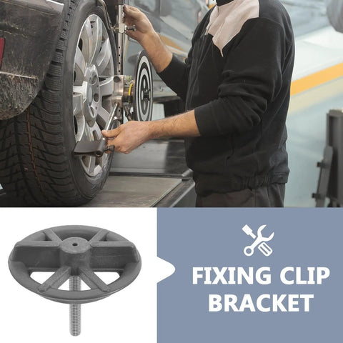 Spare Tire Mounting Bolt Replacement For Quick And Easy Install And Rock Solid Hold Down Spare Wheel Fixing Screw For Kia Forte Compatibility And Everyday Automotive Maintenance with a fixing clip bracket shown.