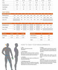 Sizing chart for Killer Blaze Orange Ballistic Vest For Men High Visibility Hunting Gear With Water Repellent Finish.