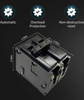 Heavy Duty 60 Amp Double Pole Circuit Breaker Featuring Top Shelf Rock Solid 10Ka Tripping Action And Slick Thermal Magnetic Safety Tech.