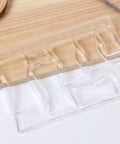 Straight Up Durable Router Clip Butterfly Inlay Template With Thick Clear Acrylic Guide For Woodworking Decor And Diy Crafts No Sweat Cutting Fixture Seven Inch Size For Pro Shop Results on a wooden surface.